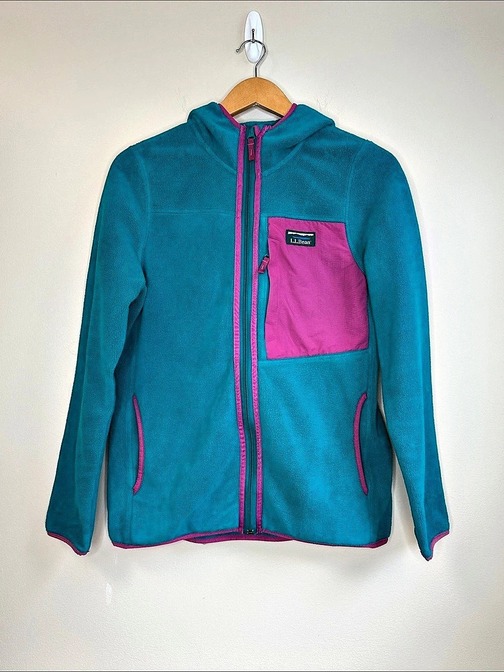 L.L.Bean Women'Small Fleece Full-Zip Hoodie Size Small